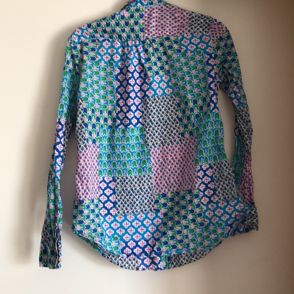 Multi-Design Button-Down Blouse - image 4